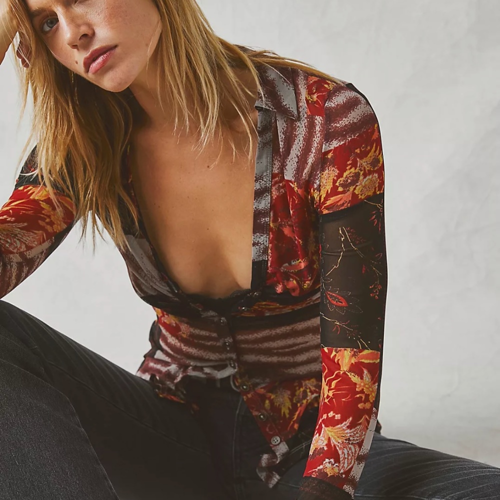 Free people lucky shirtee